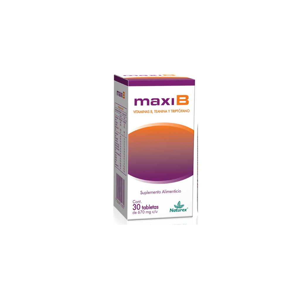 MAXI B ENVASE 30 TABLETAS